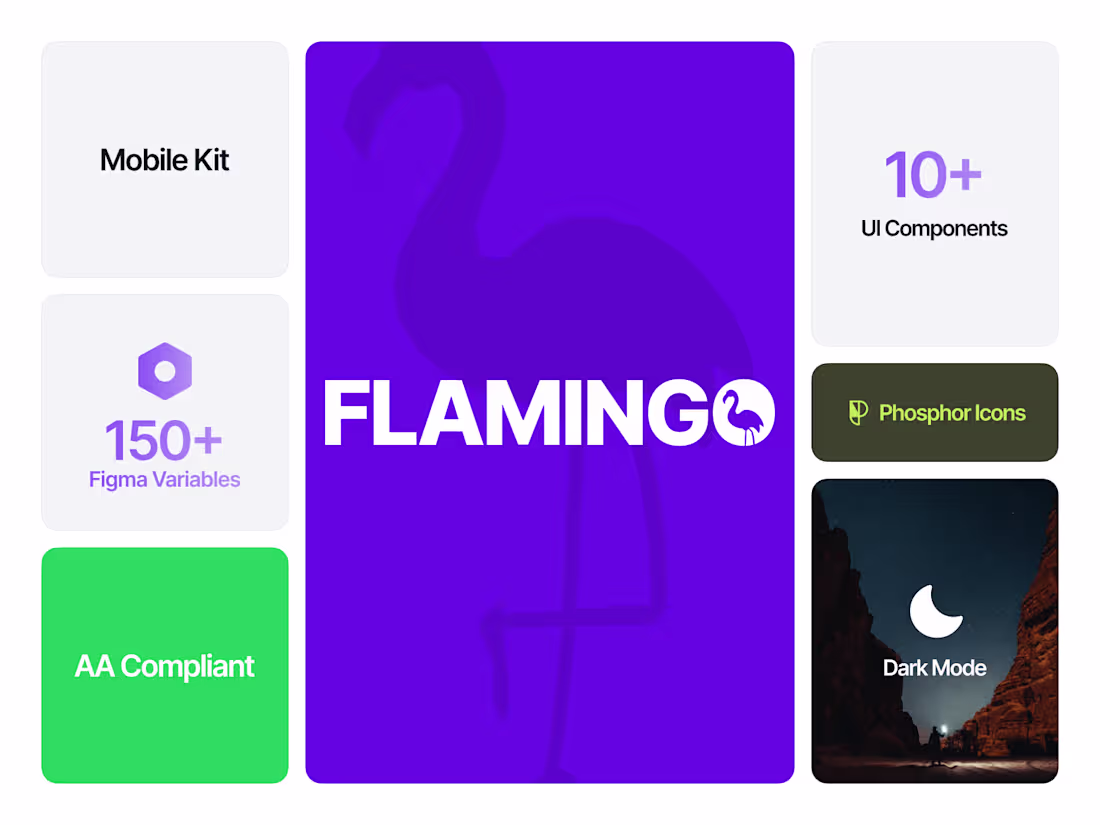Cover image for Flamingo – Mobile Design Kit