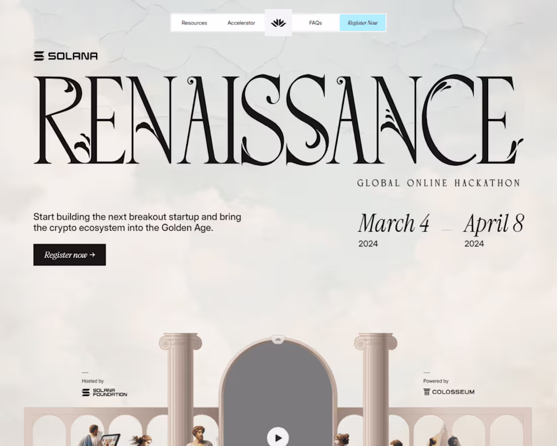 Cover image for Renaissance Svelte and TailwindCSS