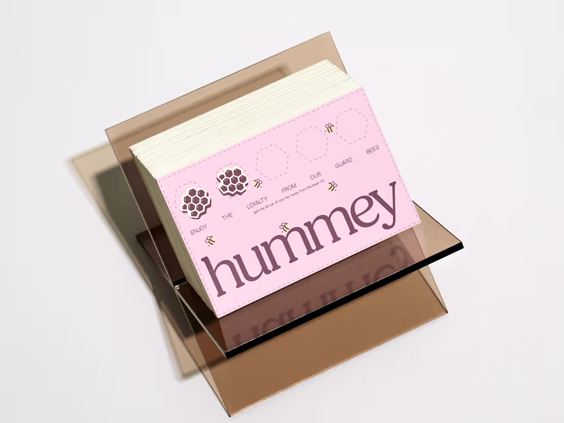 Cover image for Hummey, a branding project that