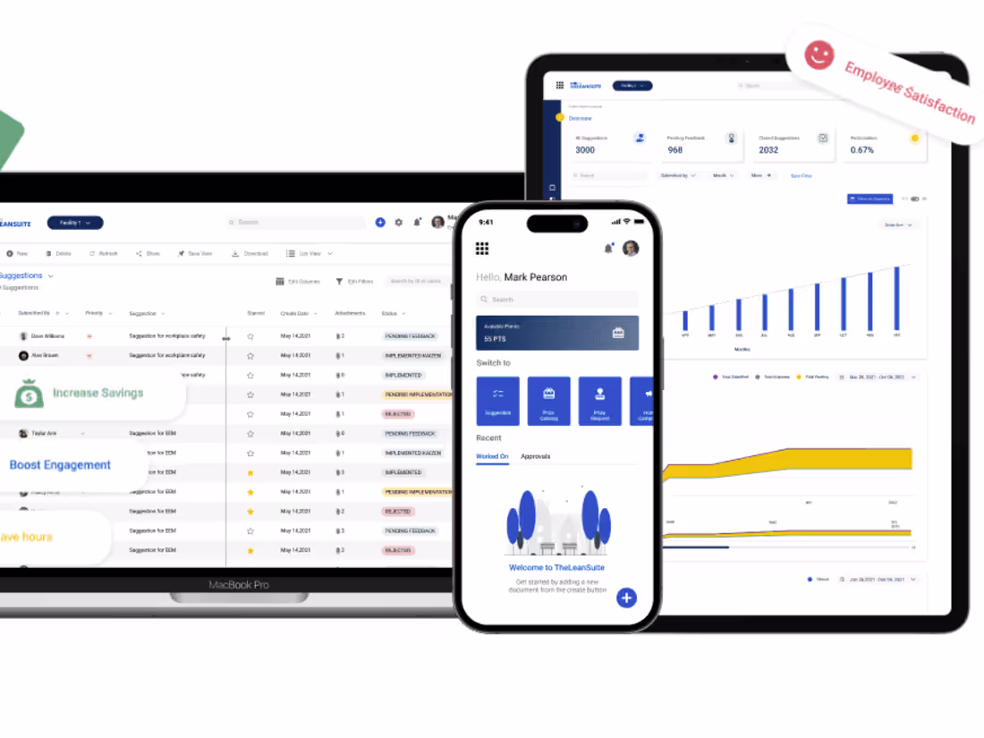 Cover image for Lean Manufacturing Software| Digital apps for Lean Manufacturing