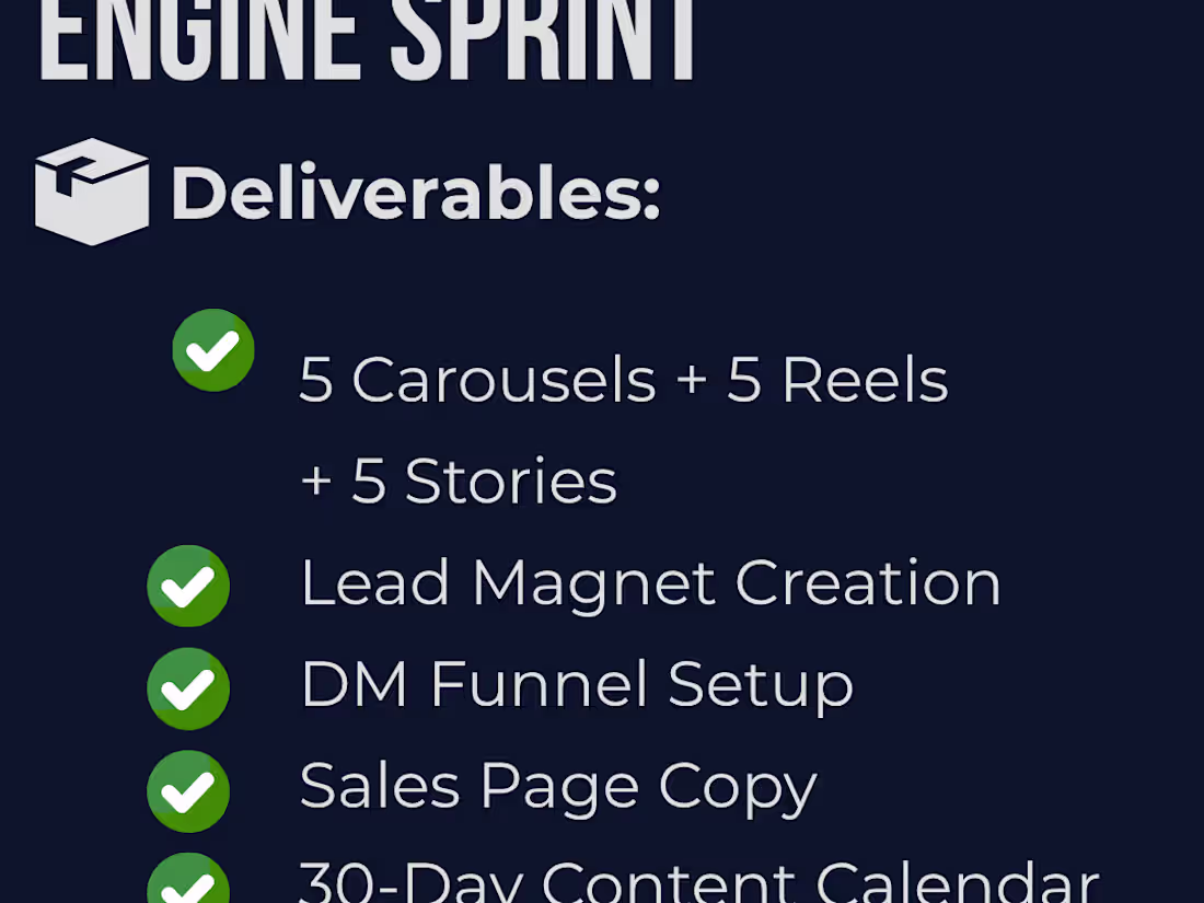 Cover image for Instagram Growth Engine: Viral Content + Funnel + Sales Copy 🚀