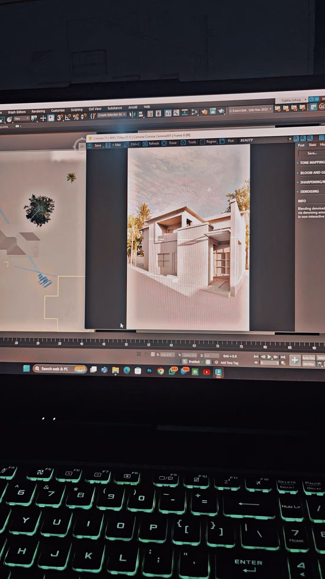 Cover image for A residential development, modeled on