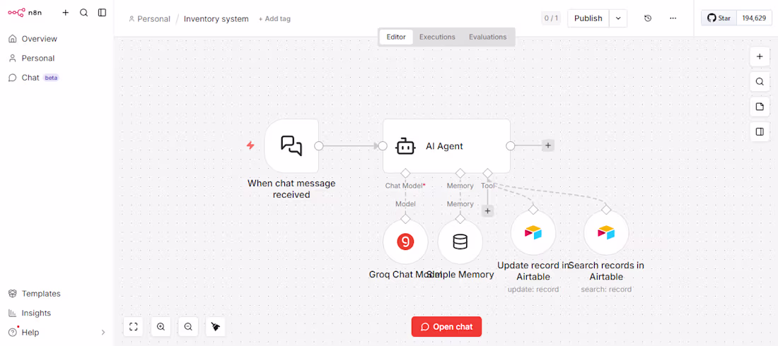 Cover image for Built a conversational inventory
management agent