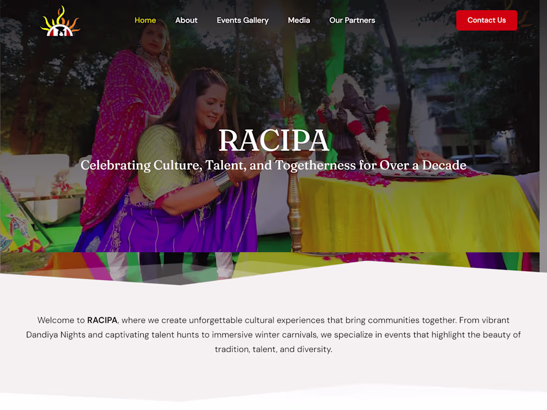 Cover image for Racipa - An event company