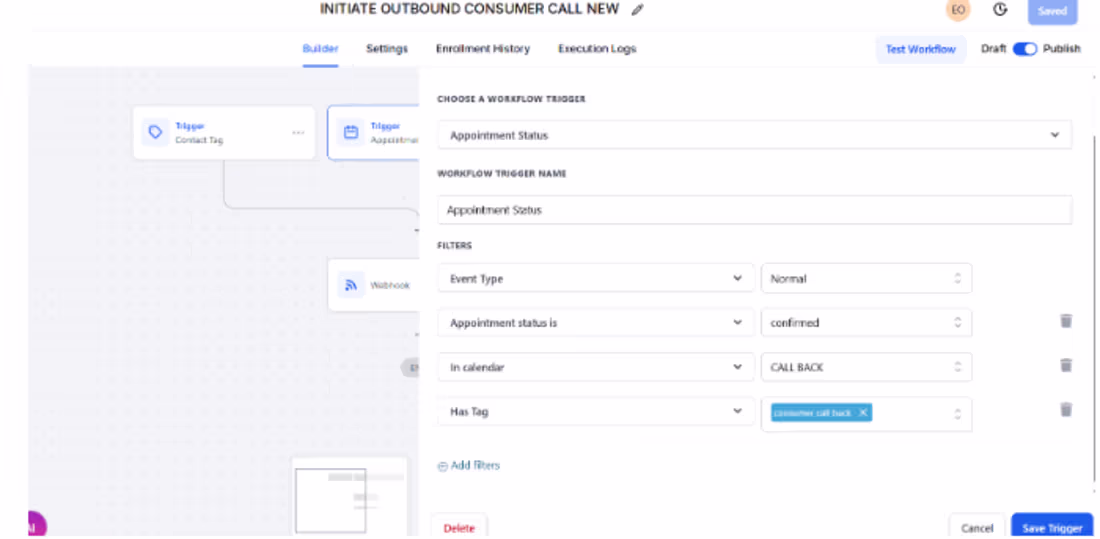 Cover image for Developed a GoHighLevel callback automation