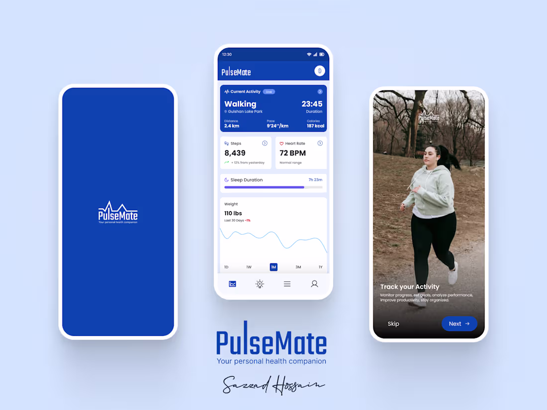 Cover image for PulseMate - Your Personal Health Companion