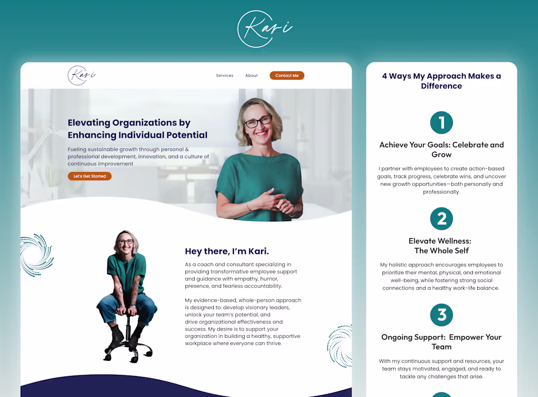 Cover image for Coaching By Kari