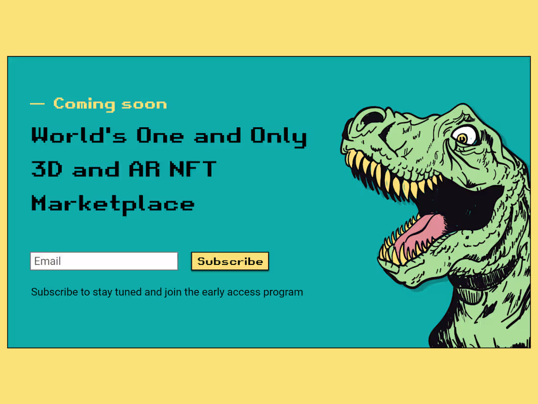 Cover image for Coming soon page