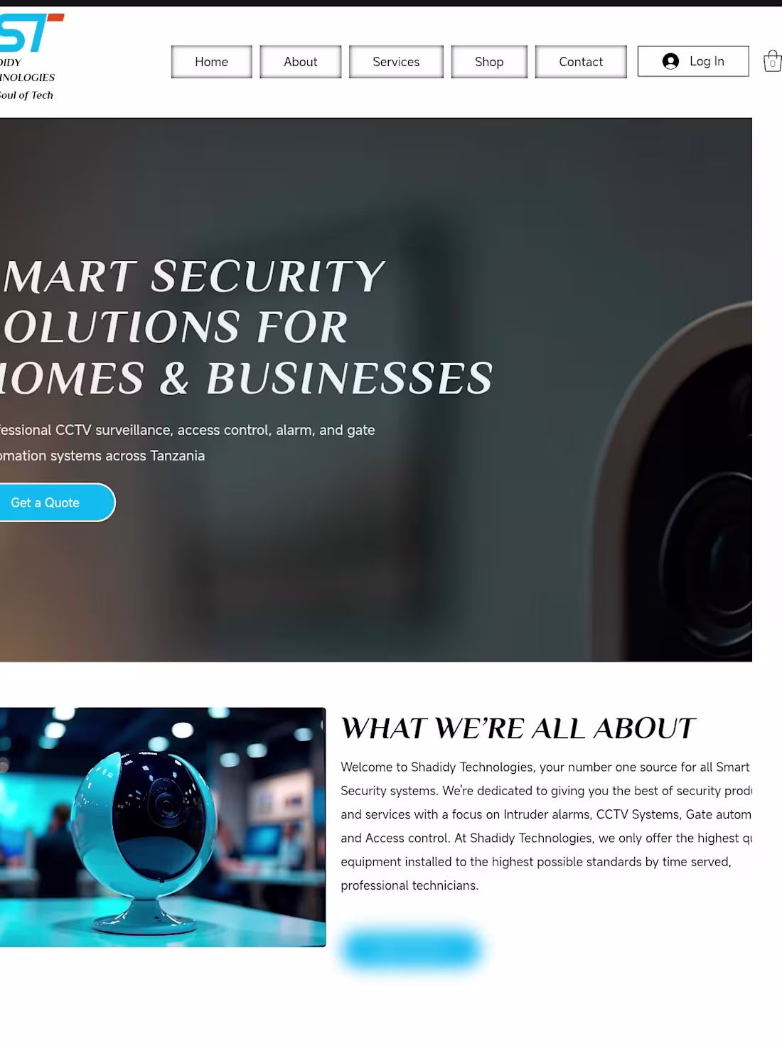 Cover image for Technology based website build