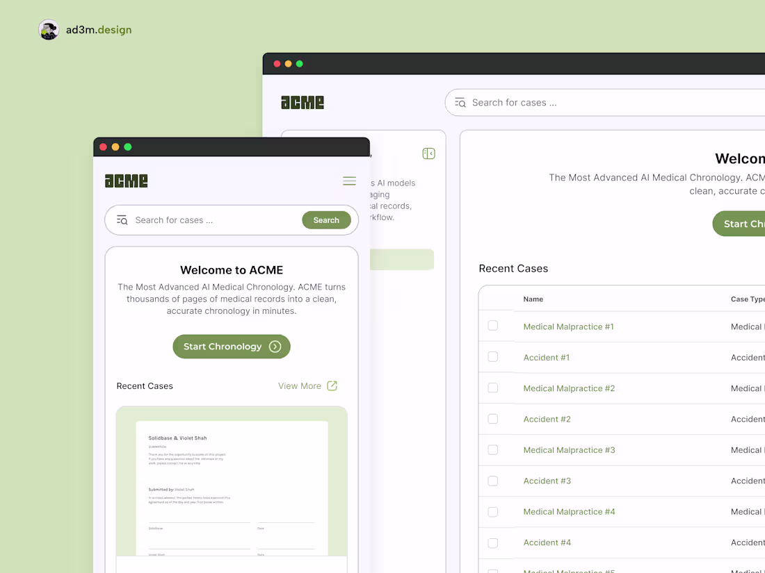 Cover image for MVP Design for Medical Records Transformation Tool
