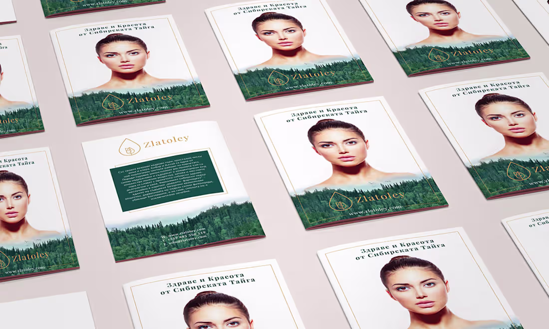 Cover image for Zlatoley Natural Cosmetics - Branding & Web design