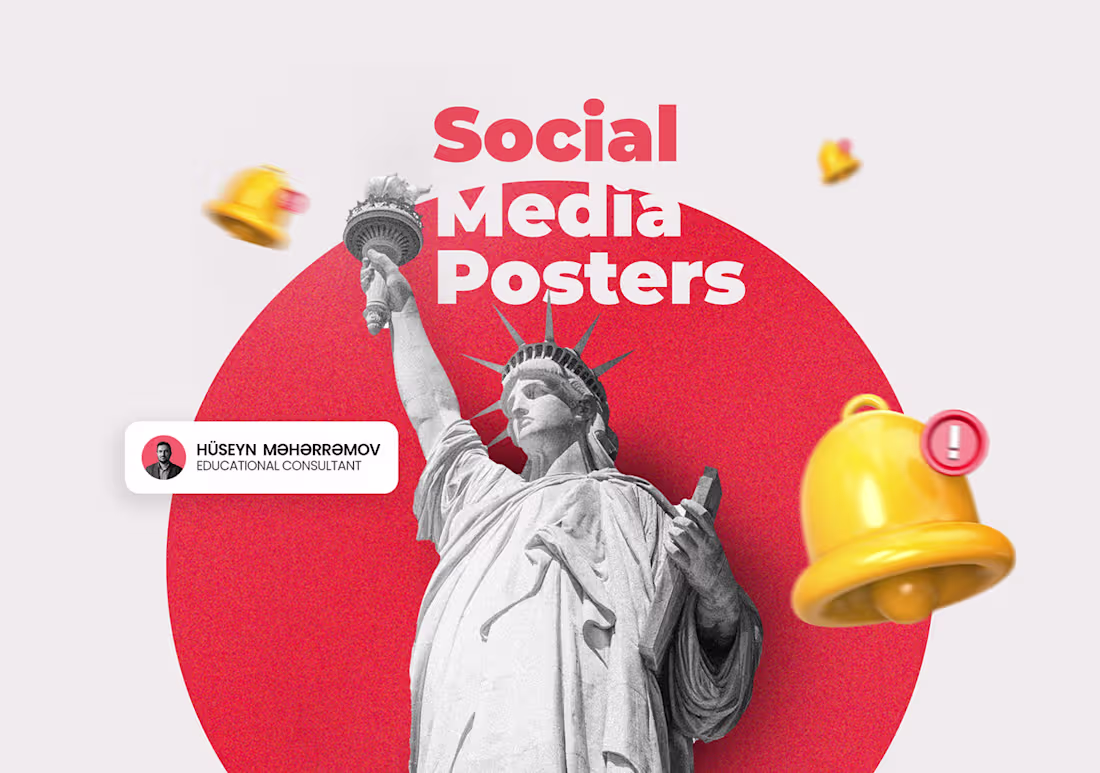 Cover image for Social Media Posters on Behance