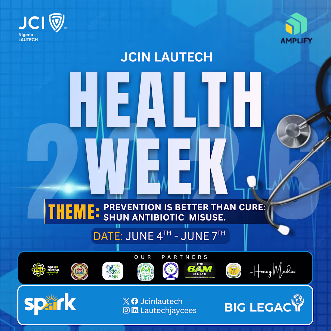 Cover image for Banner design for JCIN LAUTECH