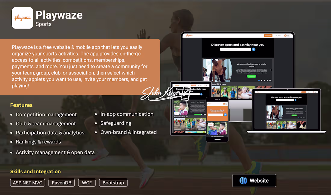 Cover image for Playwaze - ASP.NET (https://ASP.NET) |