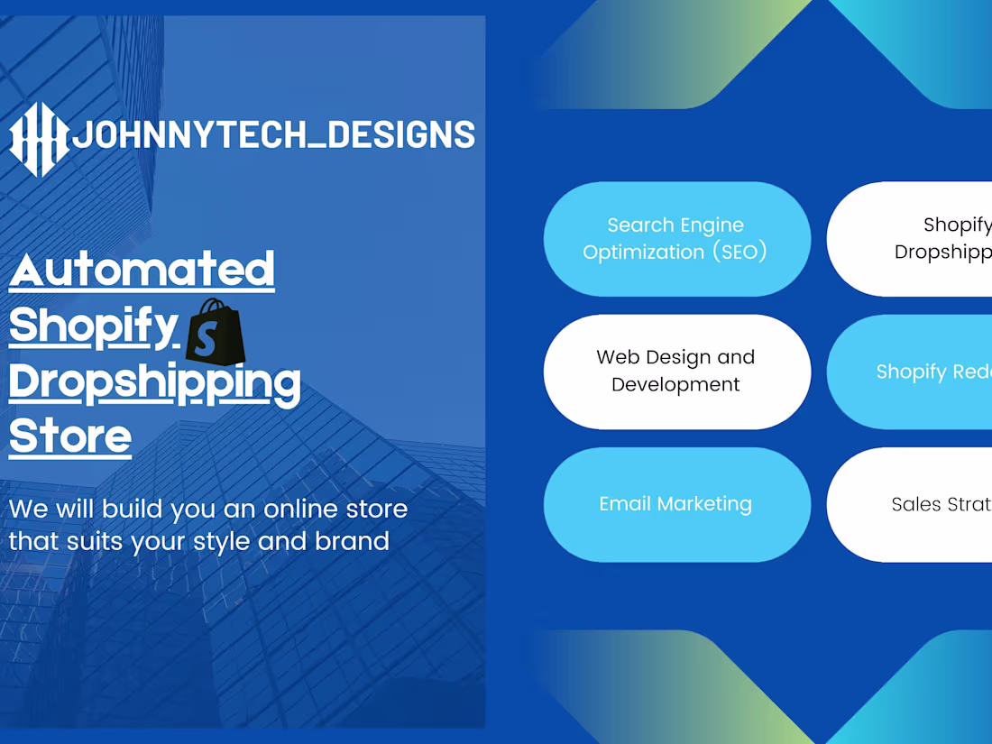 Cover image for I Will Build You A Fully Automated Shopify Dropshipping Store