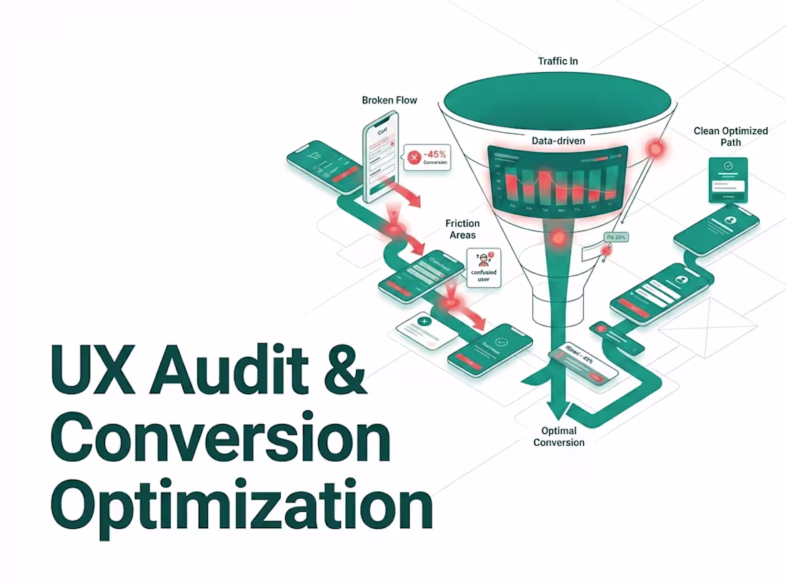 Cover image for UX Audit & Conversion Optimization