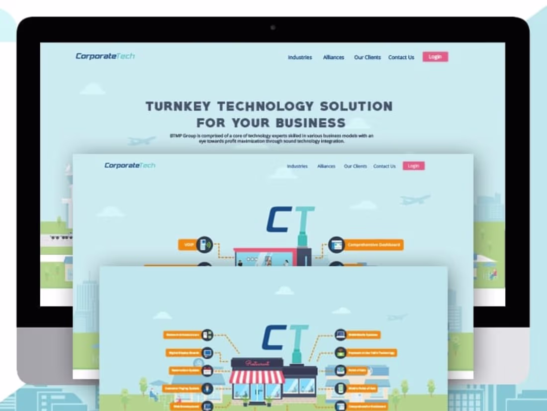 Cover image for Corporate Tech (IT solution provider)