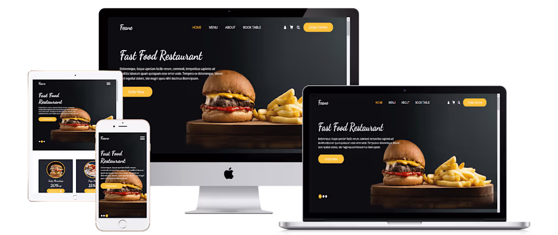 Cover image for Fast Food Restaurant 