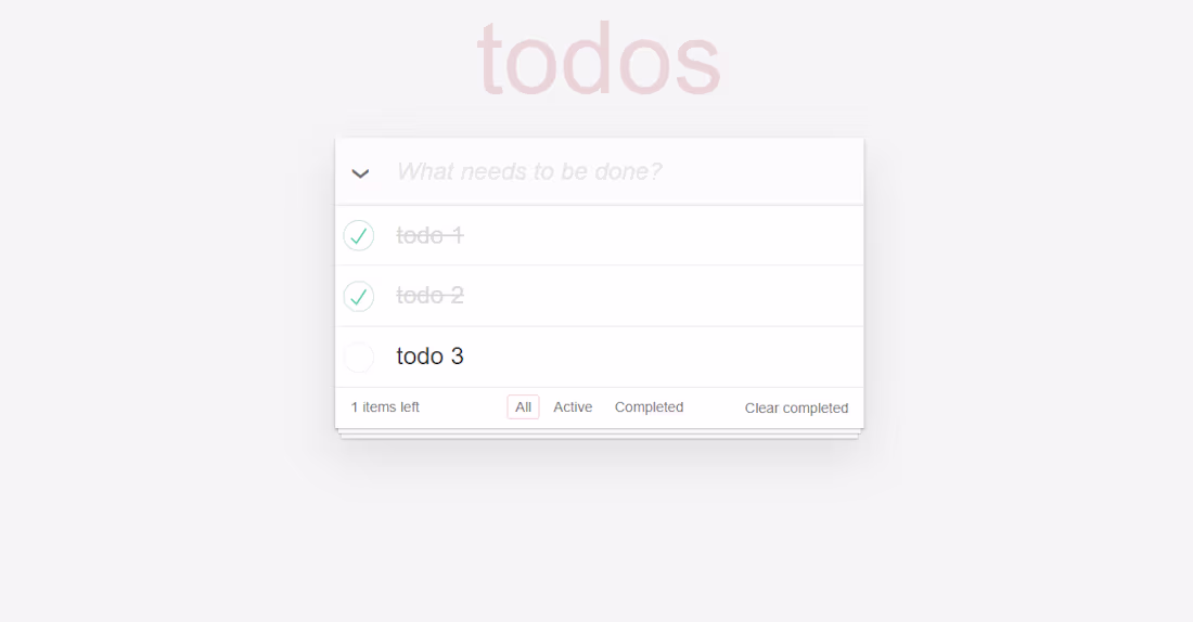 Cover image for Interactive to-do app built with