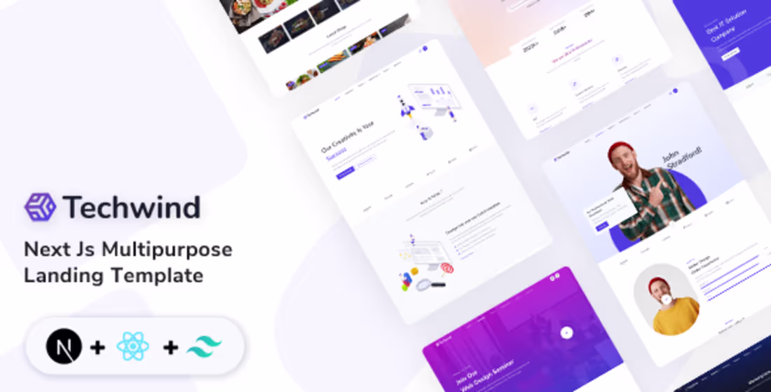 Cover image for Techwind - Tailwind CSS &