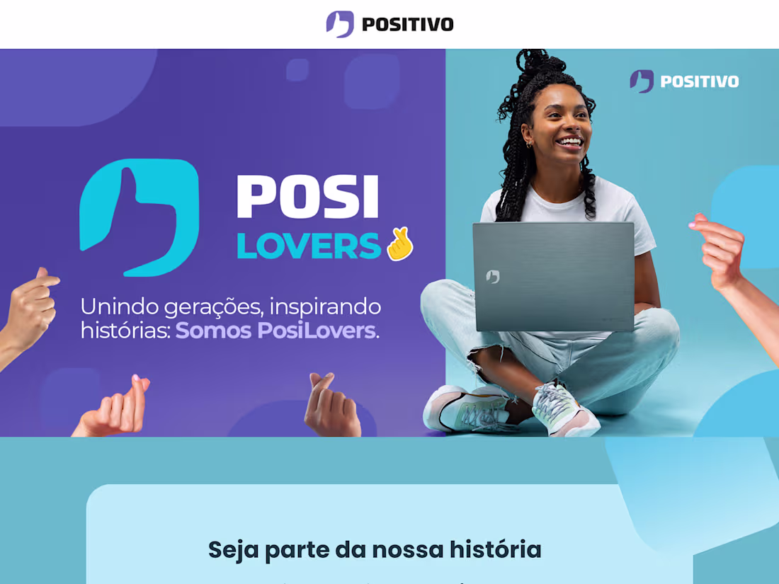 Cover image for Landing Page for Posilovers, from