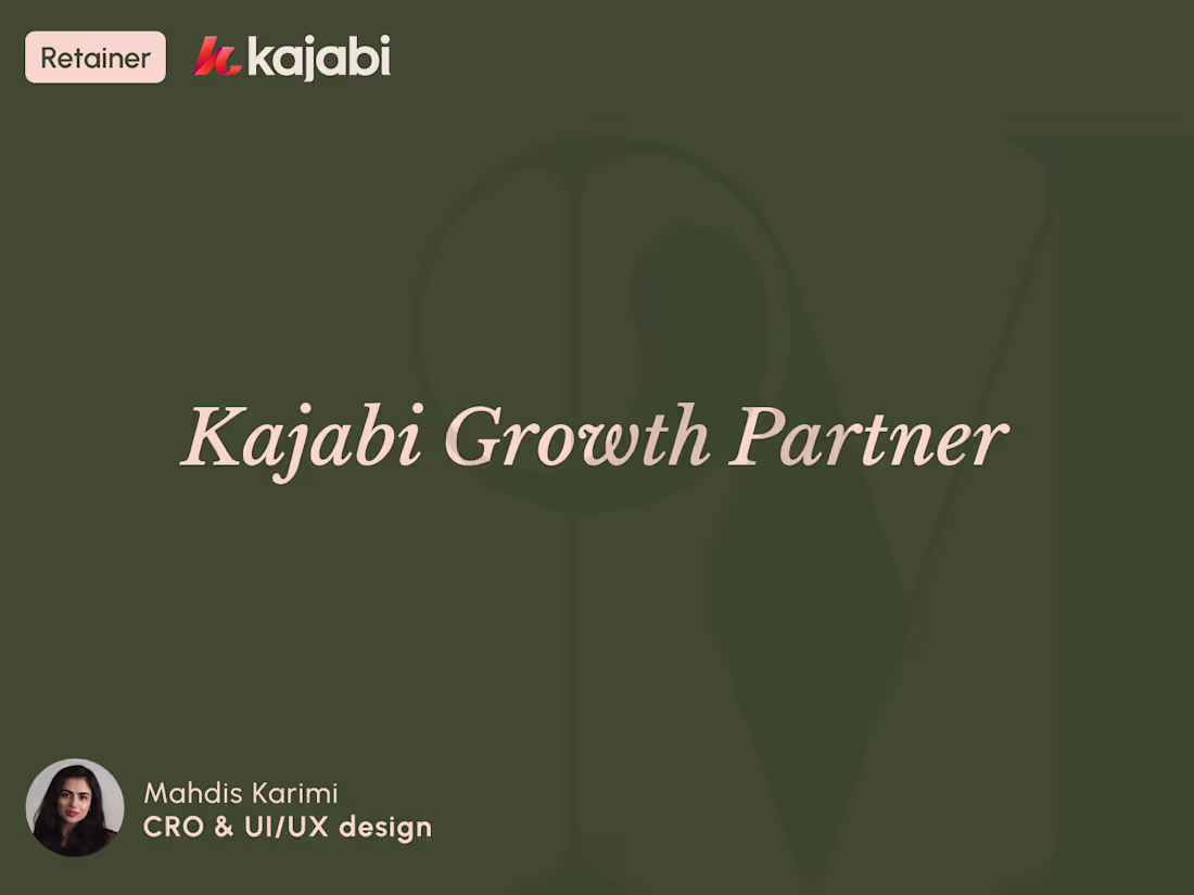 Cover image for Kajabi Growth Partner