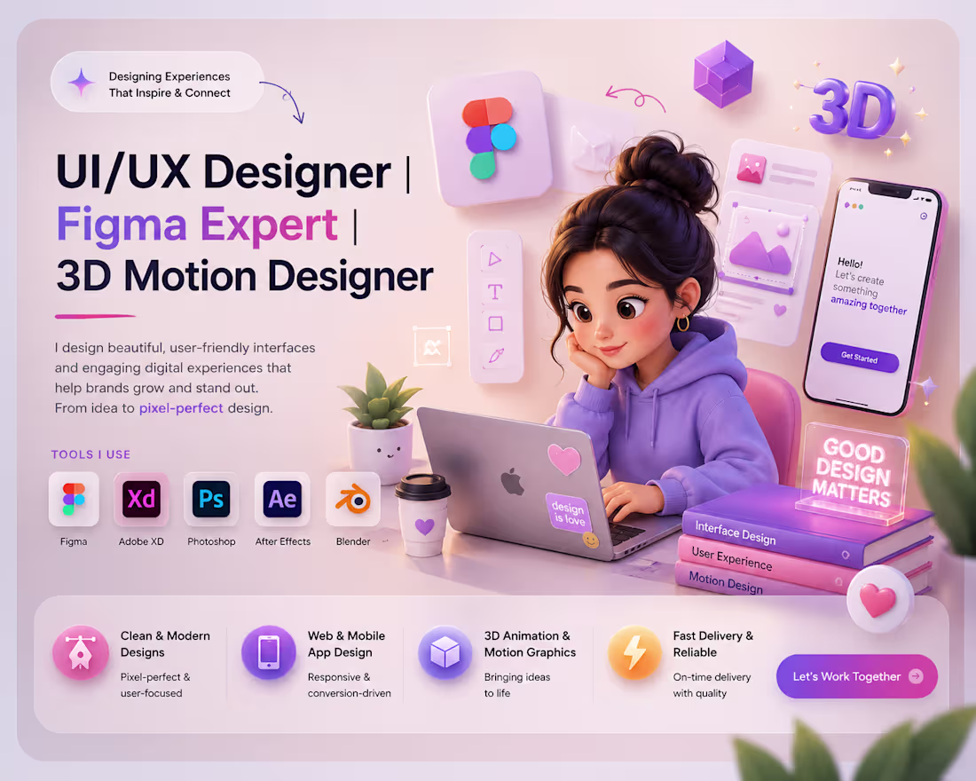 Cover image for UI/UX Designer | Figma Expert