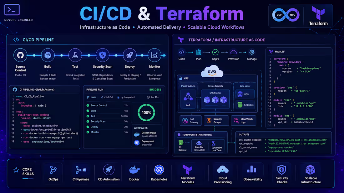 Cover image for DEV OPS & TERRAFORM