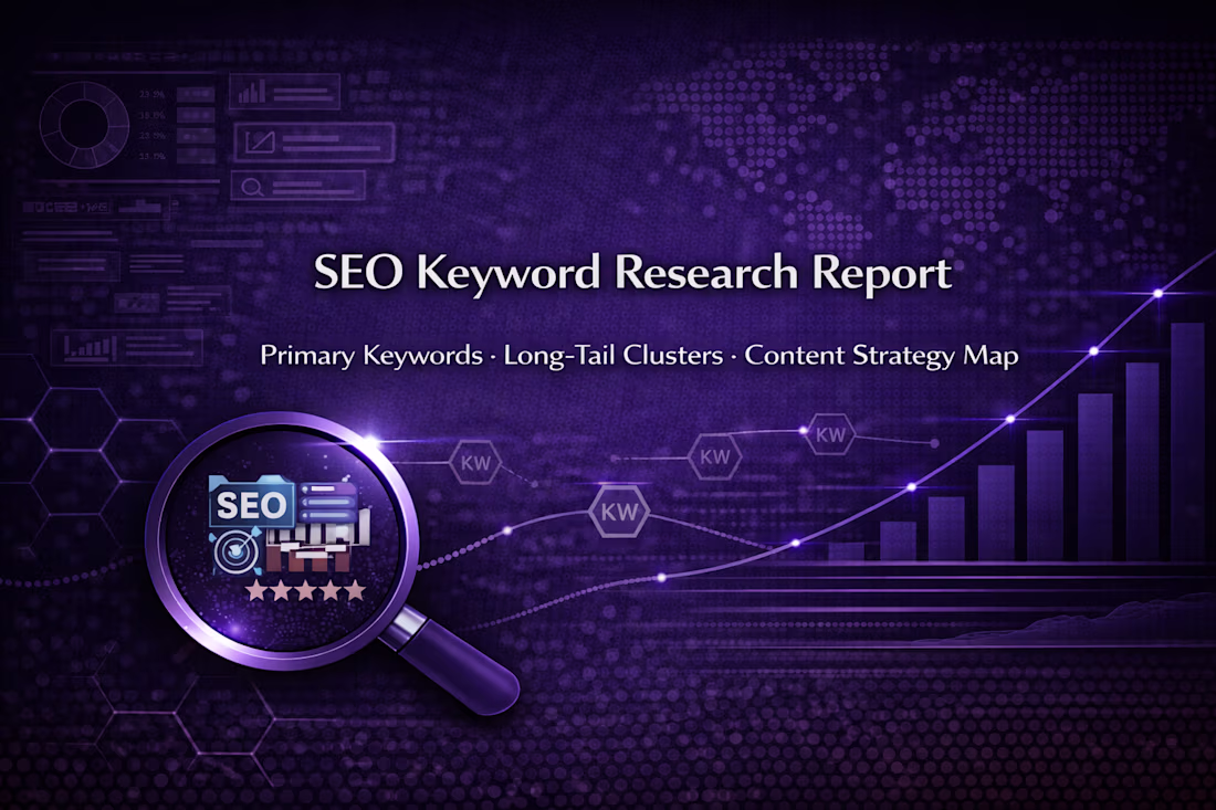 Cover image for 10 — SEO Keyword Research Report