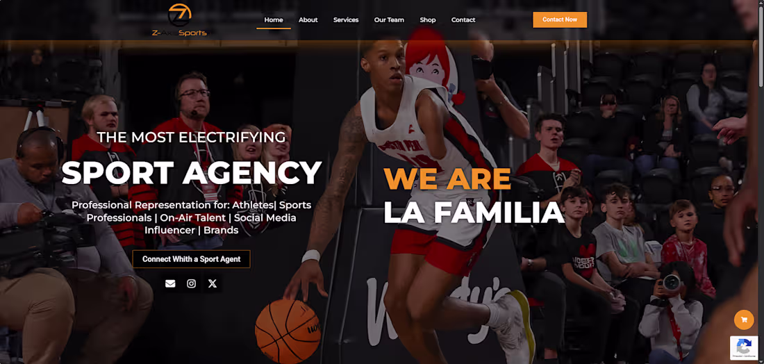 Cover image for Sport Agency Zaxissports