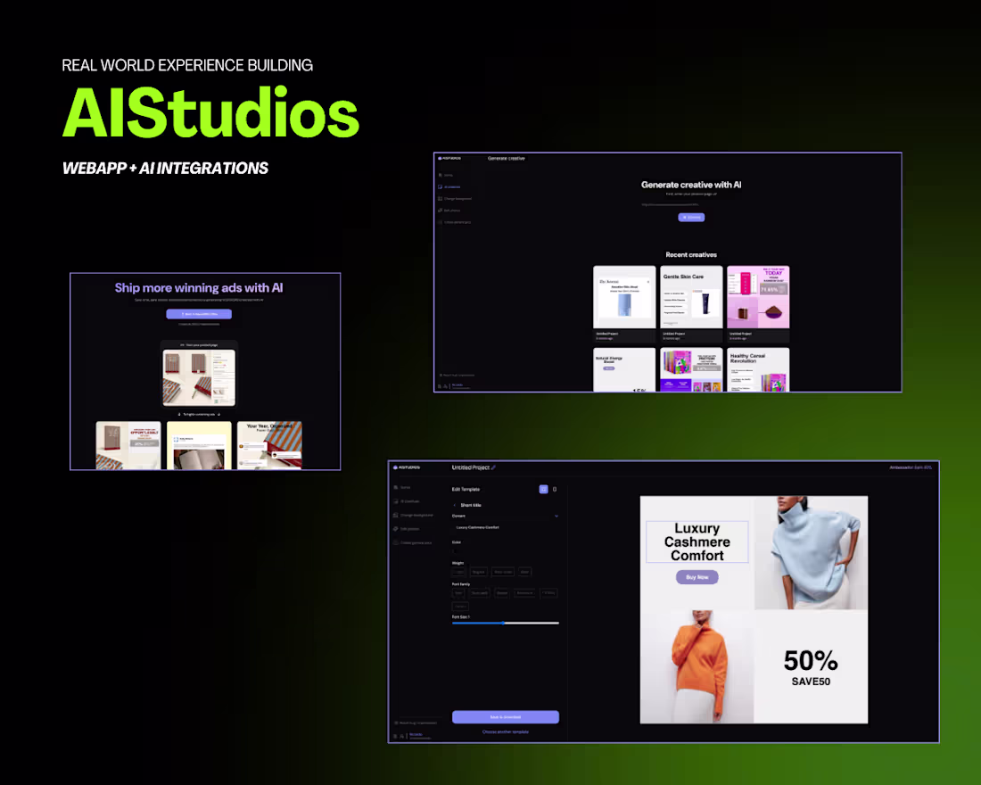 Cover image for On AIStudios I have built a full AI agent system for generat...