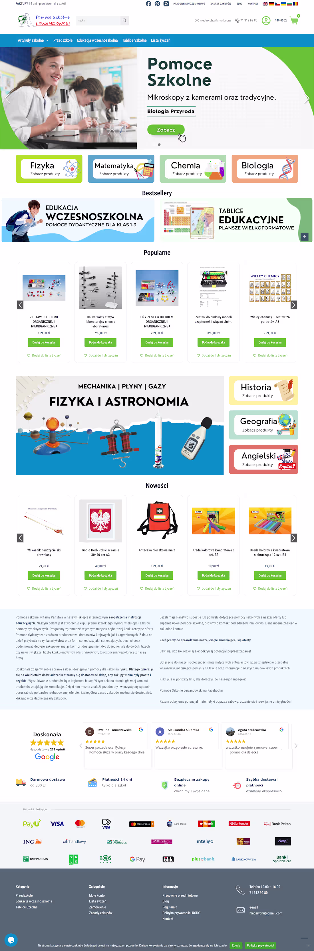Cover image for An online store with an