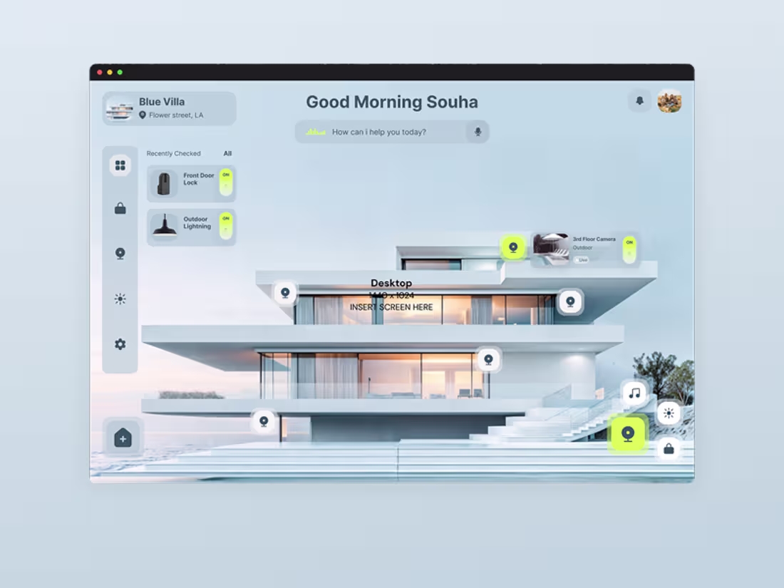 Cover image for Clean and modern smart home