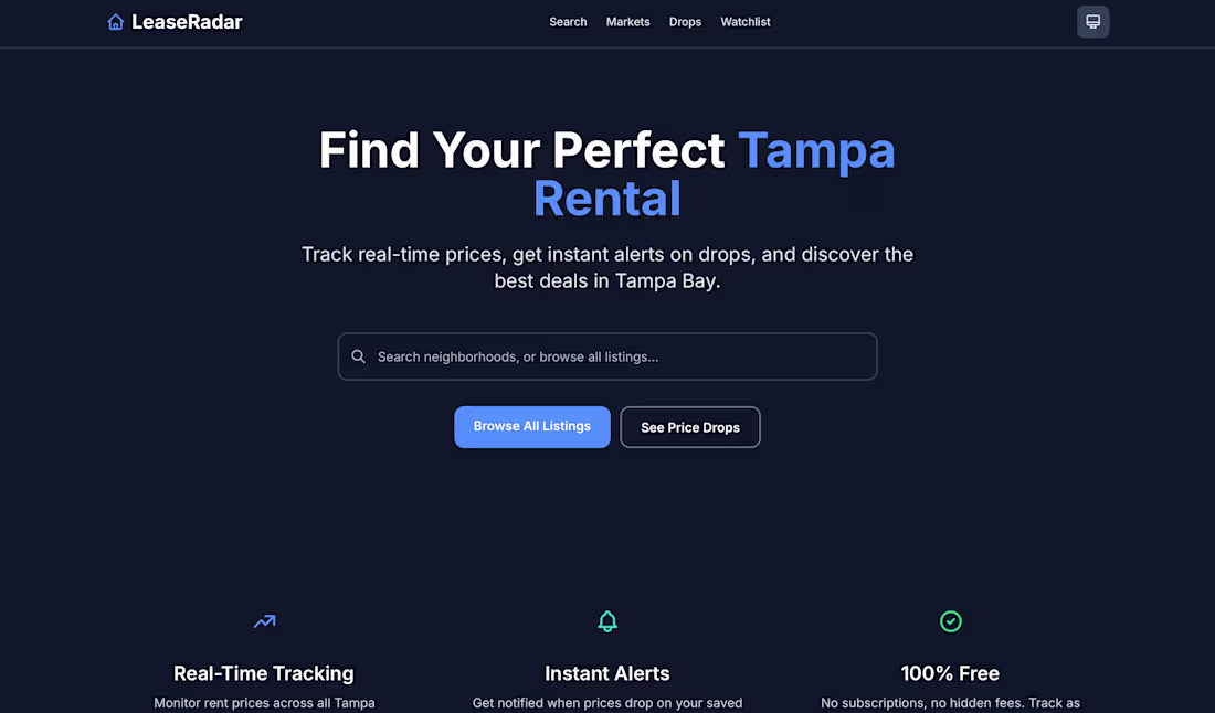 Cover image for Real-Time Rental Market Analytics Application