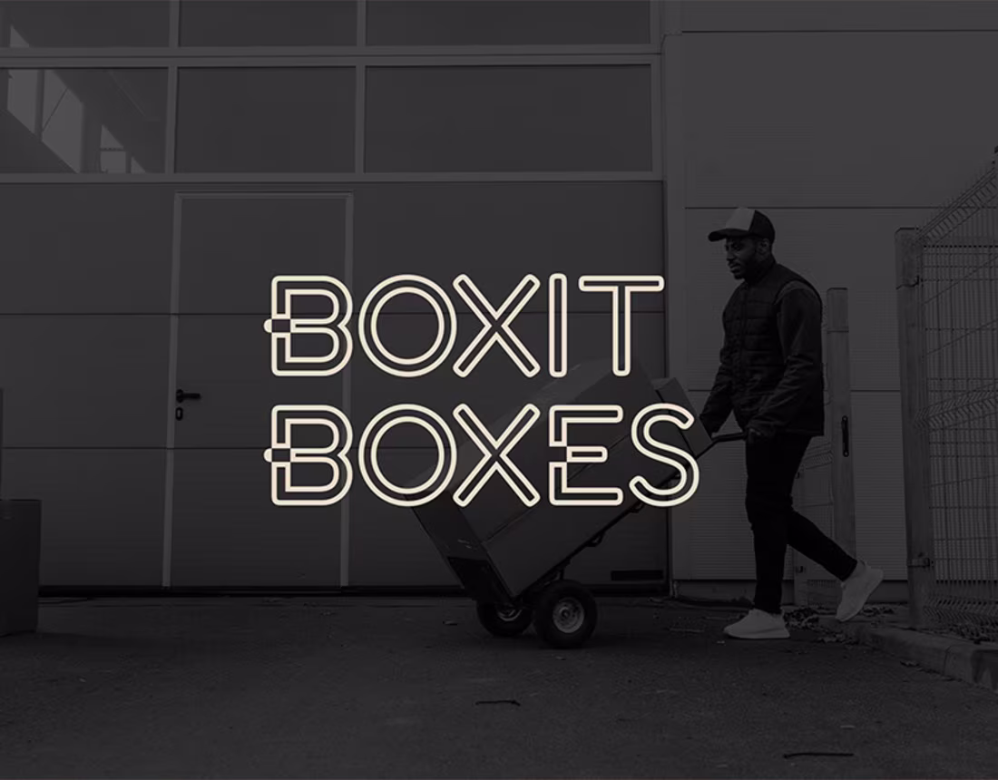 Cover image for Boxit Boxes Brand Identity