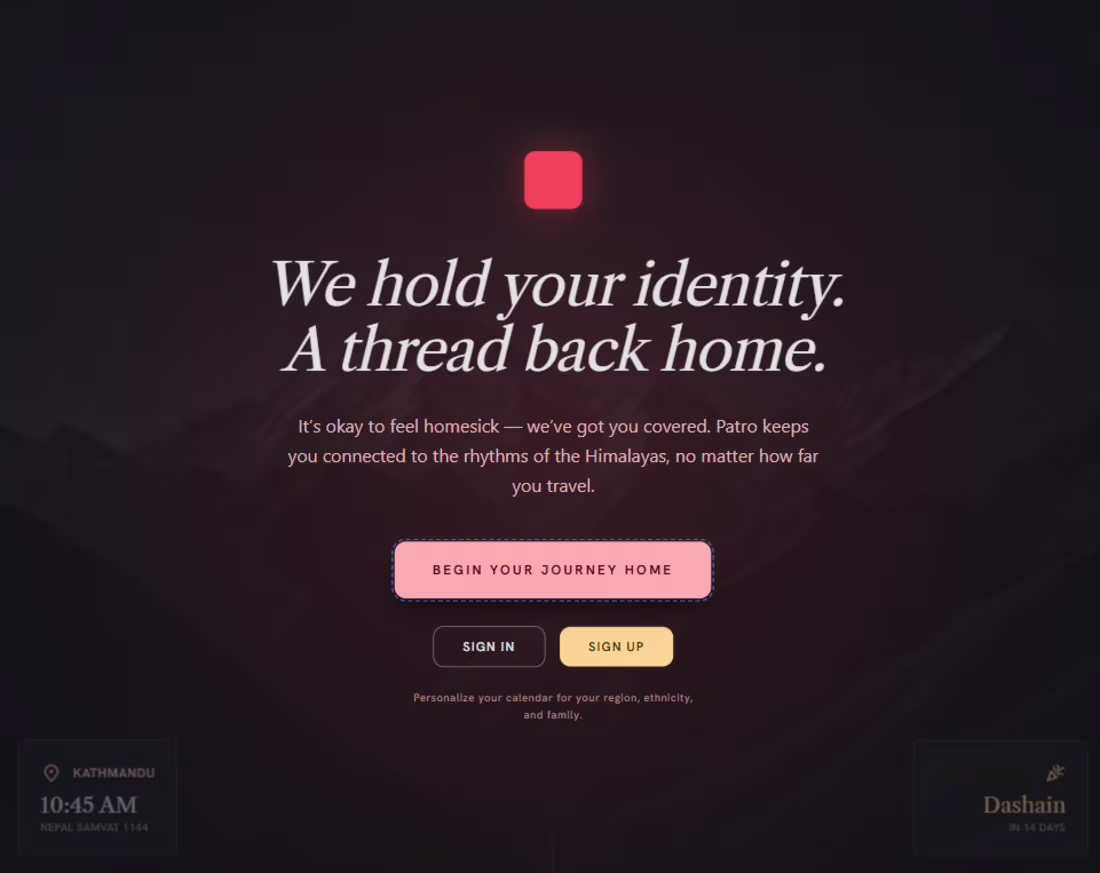 Cover image for A modern yet heritage-resembling UI/UX