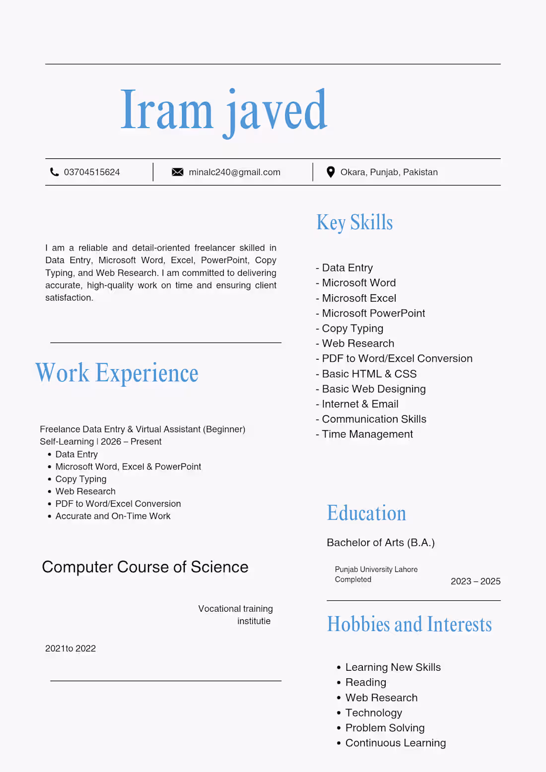Cover image for I provide Virtual Assistant services