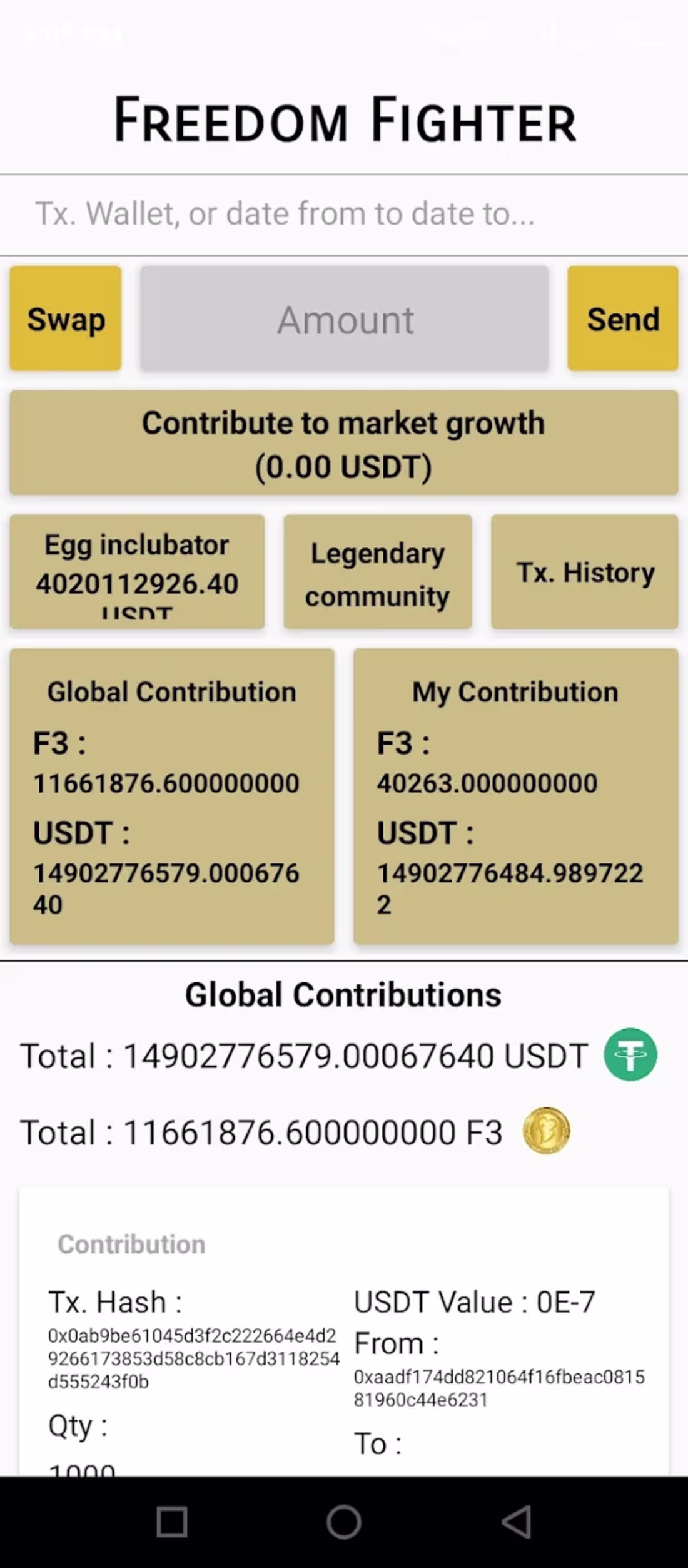 Cover image for :Wallet DApp
Built a cryptocurrency wallet