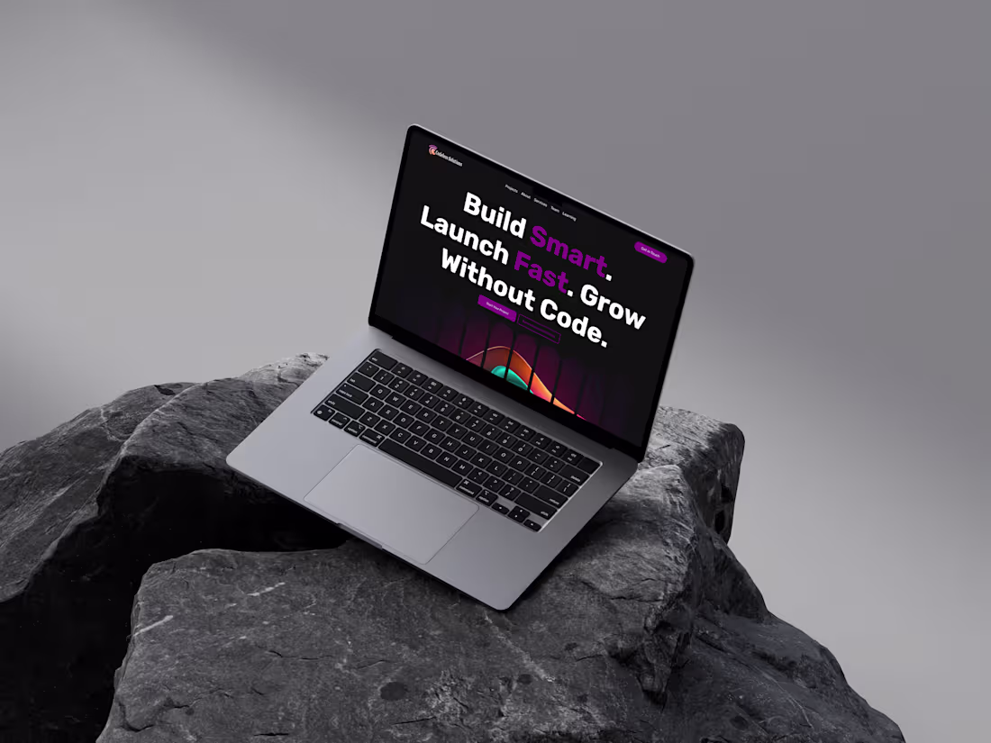 Cover image for Codeless Solutions: Product Design & No-Code Agency Website