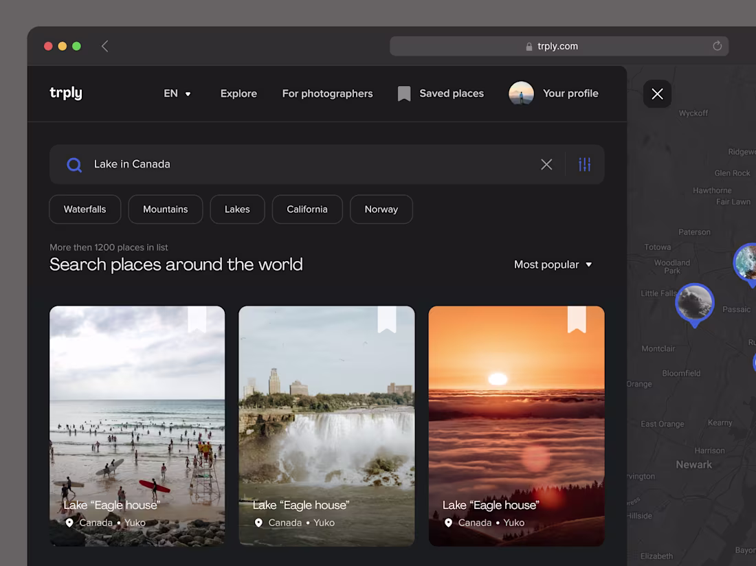 Cover image for trply.com / catalog (map view)