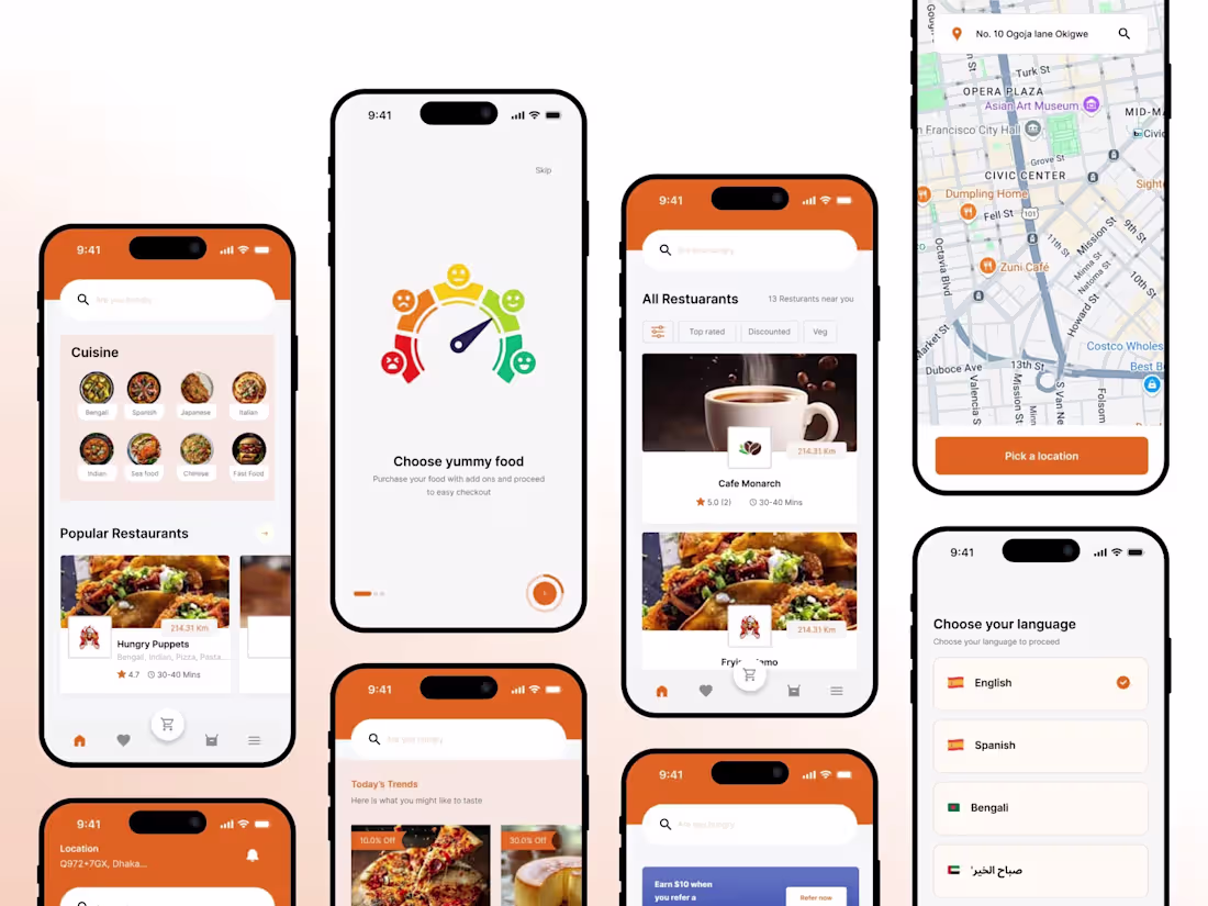 Cover image for  Mobile App Design (iOS & Android, Figma)