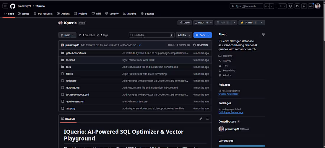 Cover image for Developed an AI-powered backend system