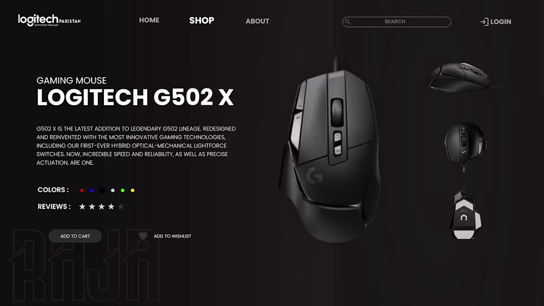 Cover image for Logitech G502 X