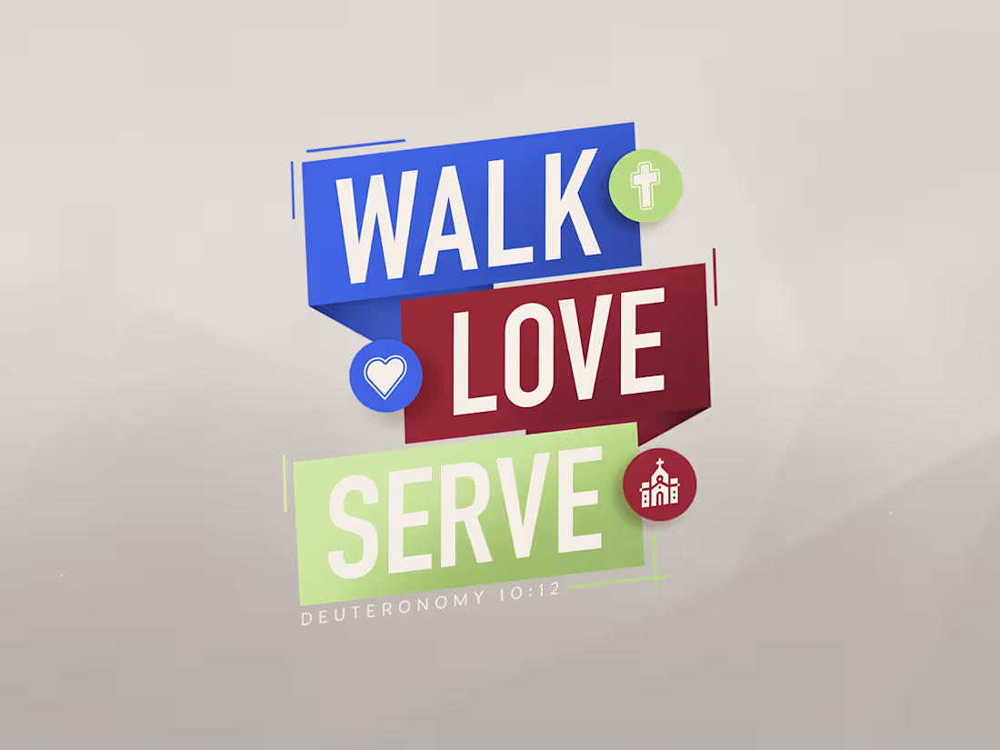 Cover image for Walk, Love, Serve | Church Theme Design