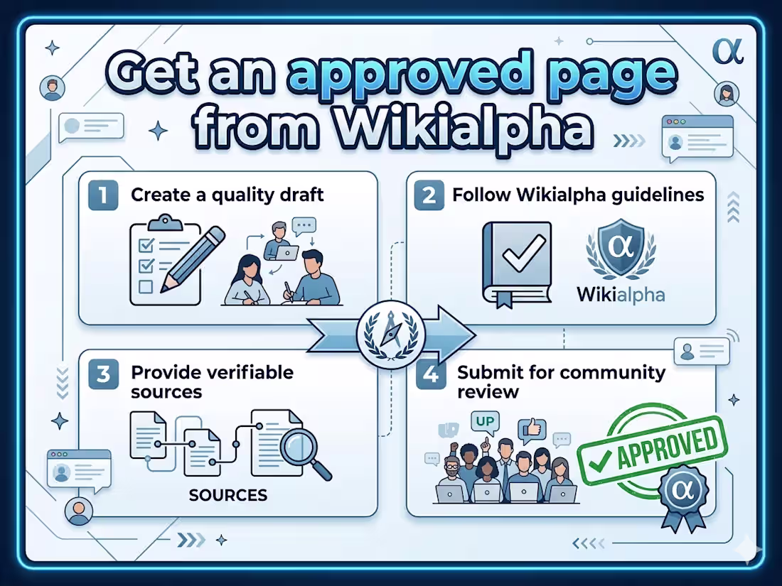 Cover image for Get an Approved page from