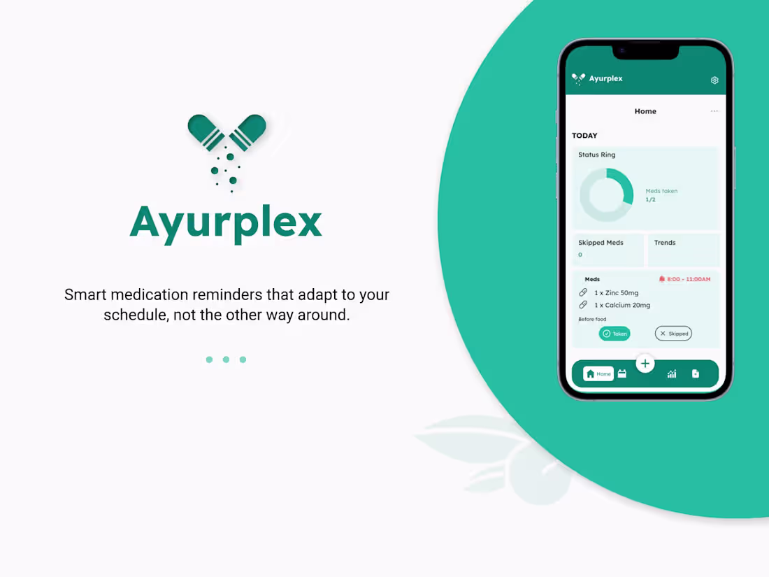 Cover image for Ayurplex: Smart AI Medication Reminders 