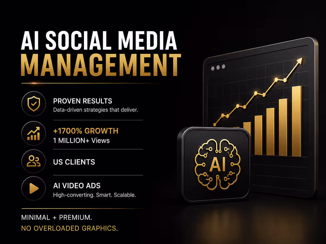 Cover image for AI-Powered Social Media Management for Brands & Startups