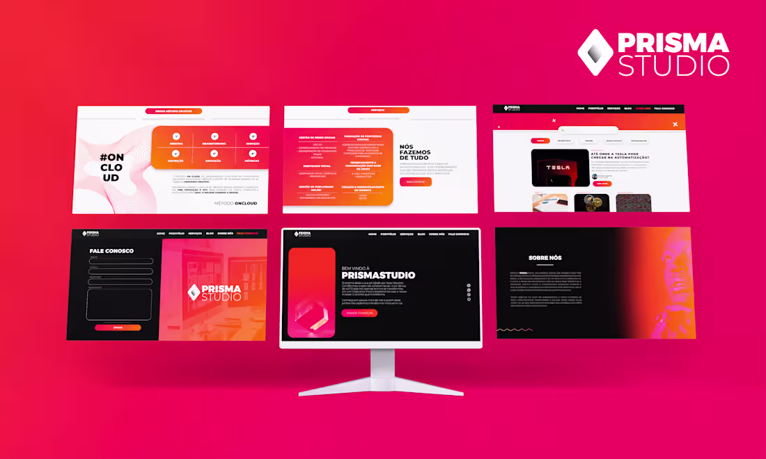 Cover image for Design UX/UI | PrismaStudio Agência Digital