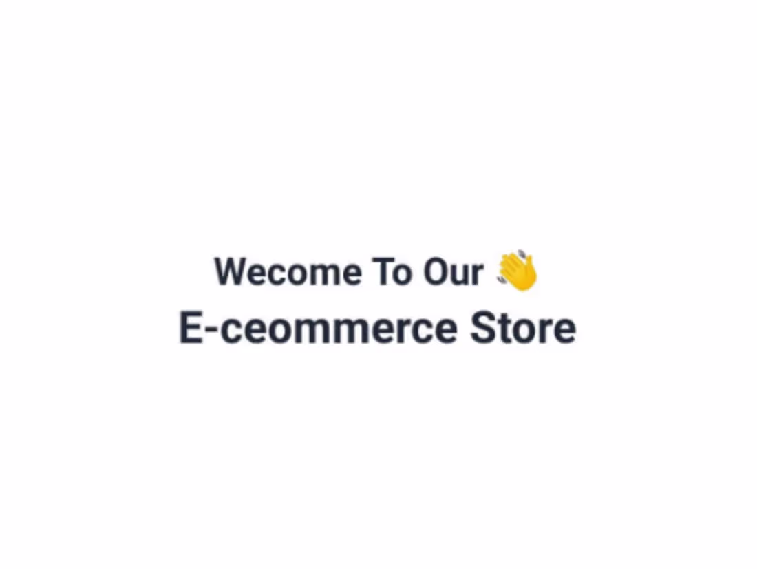 Cover image for I will design a responsive E-Commerce website on WordPress