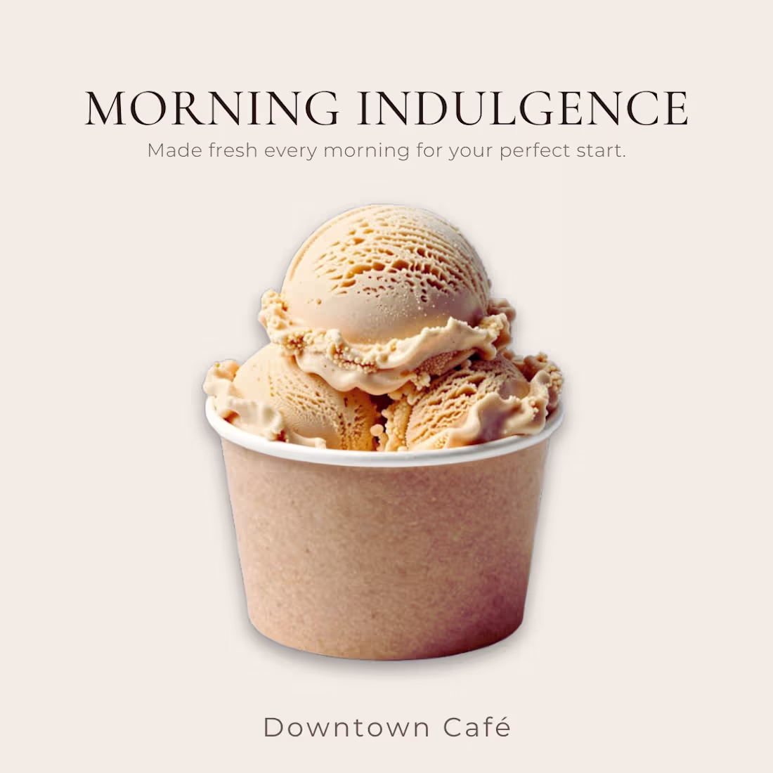 Cover image for Morning Indulgence — because your
